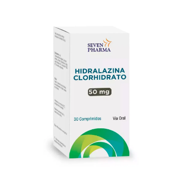 Product image of Hidralazina 50 mg x 30 comprimidos recubiertos