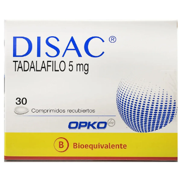 Product image of Disac 5 mg x 30 comprimidos