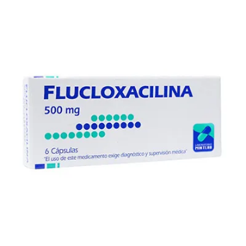 Product image of Flucloxacilina 500 mg x 6 comprimidos