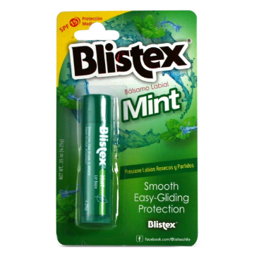 Product image of Blistex bálsamo labial FPS 15 menta x 4,2 g