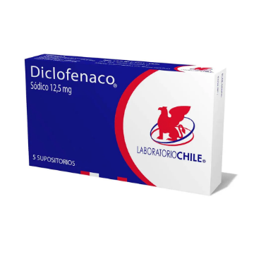 Product image of Diclofenaco sódico 12,5 mg x 5 supositorios