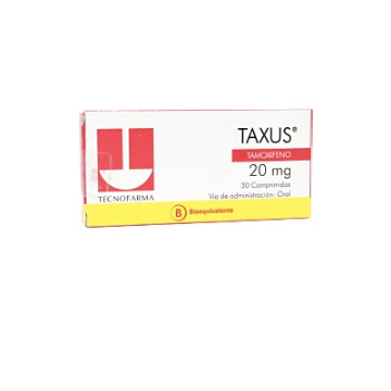 Product image of Taxus 20 mg x 30 comprimidos recubiertos