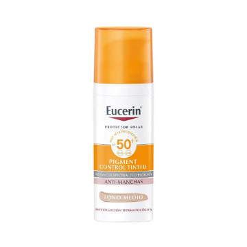 Product image of Eucerin sun protector solar facial oil control-tono medio SPF50+ x 50 ml