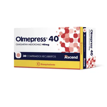 Product image of Olmepress 40 mg x 30 comprimidos