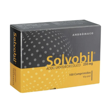 Product image of Solvobil 250 mg x 100 comprimidos