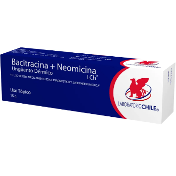 Product image of Bacitracina + Neomicina unguento dérmico x 15 g