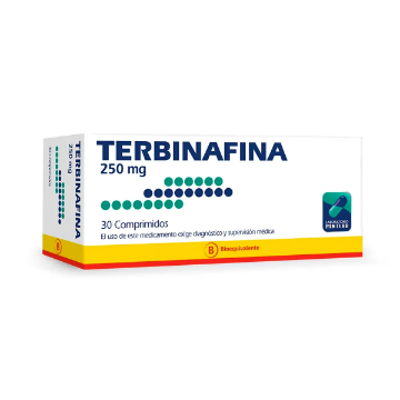 Product image of Terbinafina 250 mg x 30 comprimidos