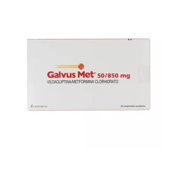 Product image of Galvus Met 50 / 850 mg x 28 comprimidos