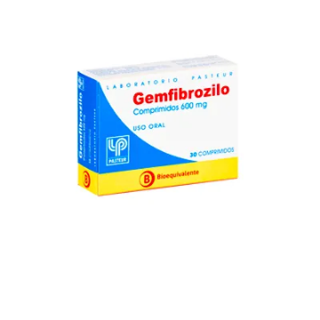 Product image of Gemfibrozilo 600 mg x 30 comprimidos