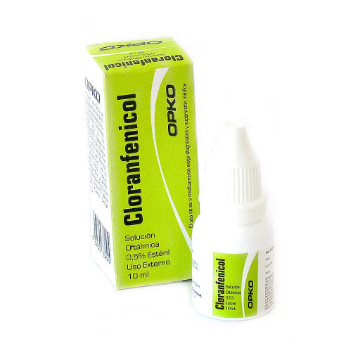 Product image of Cloranfenicol solución oftálmica x 10 ml