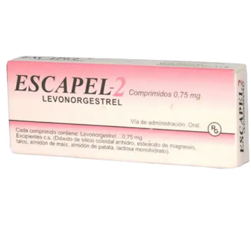 Product image of Escapel 2 x 2 comprimidos