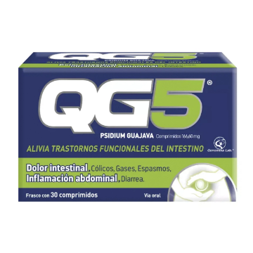 Product image of QG5 PSIDIUM GUAJABA 166,60 MG BLISTER X 30 COMPRIMIDOS