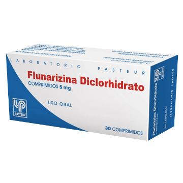 Product image of FLUNARIZINA 5 MG X 30 COMP.