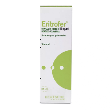 Product image of Eritrofer 50 mg / ml solución oral gotas x 20 ml