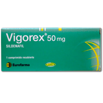 Product image of Vigorex 50 mg x 1 comprimido recubierto