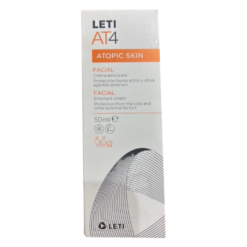 Product image of LETI-AT4 EMOLIENTE PIEL ATOPICA/SECA CREMA FACIAL 50 ML