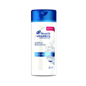 Product image of Head & Shoulders shampoo de limpieza renovadora x 90 ml