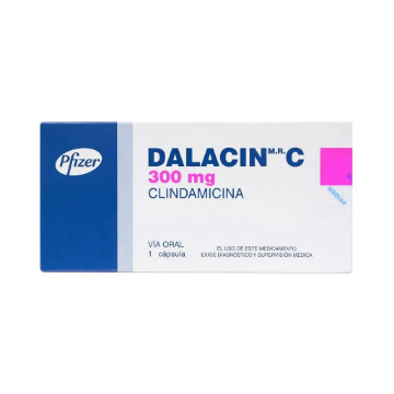 Product image of Dalacin C 300 mg x 1 cápsula