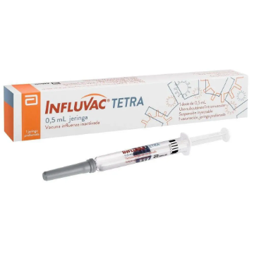 Product image of Influvac Tetravalente 2023 Vacuna Influenza x 1 dosis (Sólo despacho radio urbano RM)