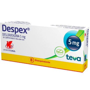 Product image of Despex 5 mg x 30 comprimidos