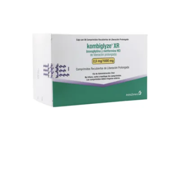 Product image of Kombiglyze XR 2,5 / 1000 mg x 56 comprimidos