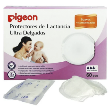 Product image of PIGEON ABSORBENTES LECHE 60 UNIDADES