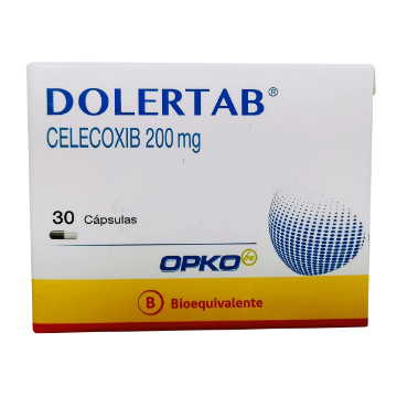 Product image of DOLERTAB 200 MG X 30 CAPS.