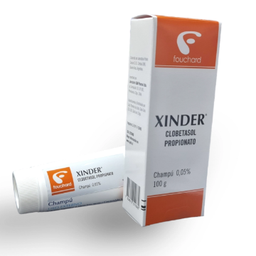 Product image of XINDER 0,05% CHAMPU 100 G. (CLOBETASOL PROPIONATO)