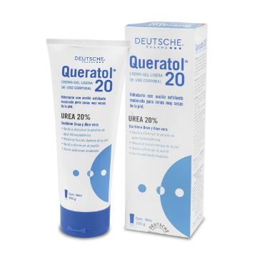 Product image of QUERATOL 20% HIDRATANTE PARA ZONAS MUY SECAS CREMA-GEL CORPORAL 200 G.