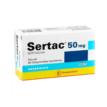 Product image of Sertac 50 mg x 30 comprimidos