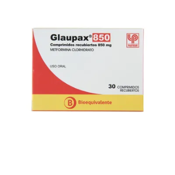 Product image of Glaupax 850 mg x 30 comprimidos recubiertos