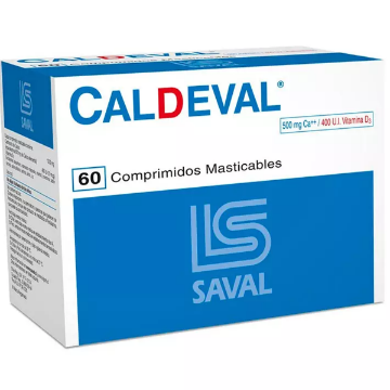 Product image of Caldeval x 60 comprimidos masticables