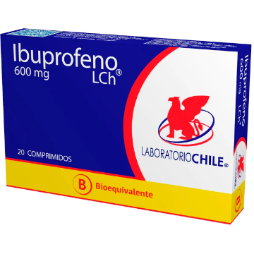 Product image of Ibuprofeno 600 mg x 20 comprimidos