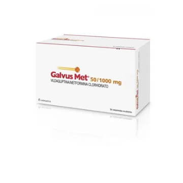 Product image of Galvus Met 50 / 1000 mg x 56 comprimidos