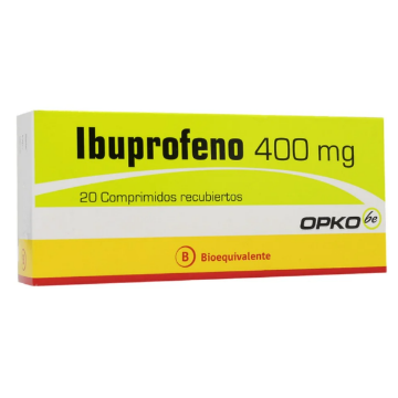 Product image of Ibuprofeno 400 mg x 20 comprimidos