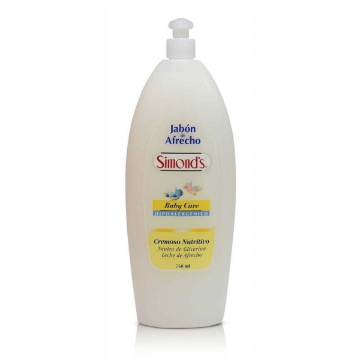 Product image of SIMONDS BABY CARE AFRECHO JABON LIQUIDO GLICERINA HIPOALERG. 750 ML C/VALV.