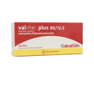 Product image of Valvitae Plus 80 / 12,5 mg x 28 comprimidos