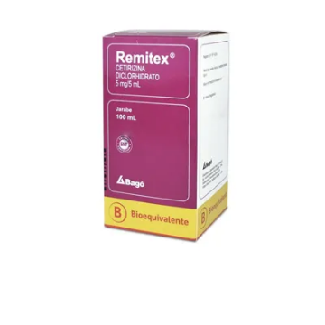 Product image of Remitex jarabe 5 mg / 5 ml x 100 ml