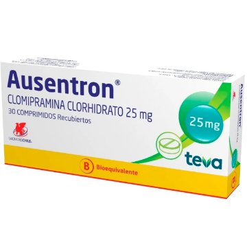 Product image of Ausentron 25 mg x 30 comprimidos