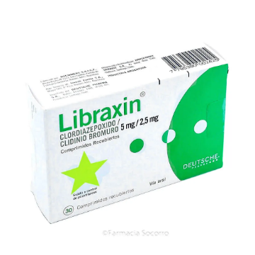 Product image of Libraxin 5 / 2,5 mg x 30 comprimidos recubiertos