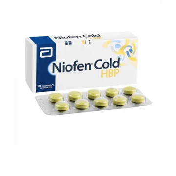 Product image of Niofen cold x 10 comprimidos recubiertos