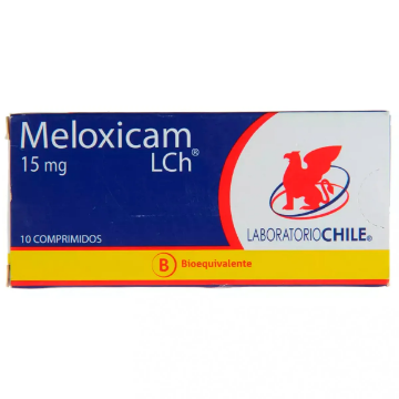 Product image of Meloxicam 15 mg x 10 comprimidos