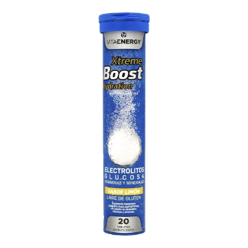 Product image of XTREME BOOST HYDRATION MORA AZUL VITAENERGY X 20 TAB EFERVECENTE