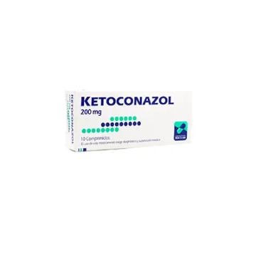 Product image of Ketoconazol 200 mg x 10 comprimidos