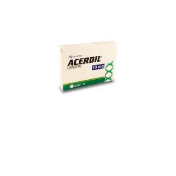 Product image of Acerdil 10 mg x 30 comprimidos