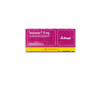 Product image of Tensiomax 10 mg x 20 comprimidos