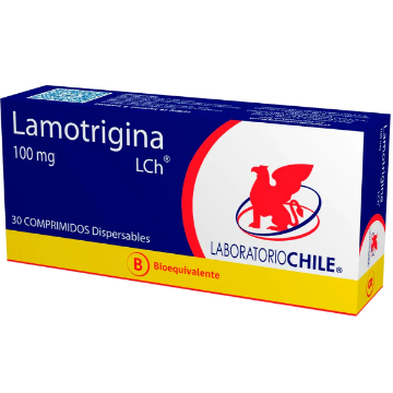 Product image of Lamotrigina 100 mg x 30 comprimidos dispersable