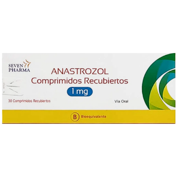 Product image of Anastrozol 1 mg x 30 comprimidos