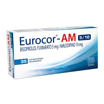 Product image of Eurocor-Am 5/10 35 Comprimidos Recubiertos