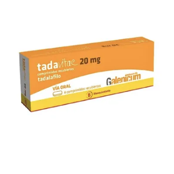 Product image of Tadavitae 20 mg x 4 comprimidos recubiertos